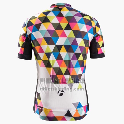 2016 Fietskleding Trek Bontrager Zwart en Wit Korte Mouwen en Koersbroek